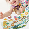 Montessori Quiet Book – Interactive Word Recognition & Early Learning Activity Book for Kids