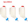 Hangable Lamb Nursing Bottle with Soft Nipple for Goat, Calf, and Cattle