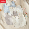 Soft Cotton Waterproof Baby Bibs (3-Pack, U-Shaped Design)