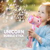 Unicorn Bubble Blower with LED Lights