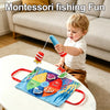 Montessori Fabric Fishing Game for Kids