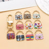 Colorful Enamel Handbag Charms for Jewelry Making