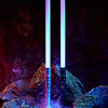 RGB Metal Lightsaber with 7 Color Modes and Sound Effects