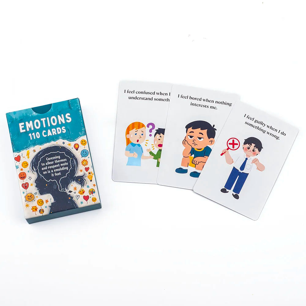 110 Emotion Cards for Emotional Intelligence & Learning