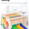 5-in-1 Wooden Shape & Color Sorting Toy for Toddlers