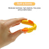 Adorable Duck Silicone Baby Teether with Clip
