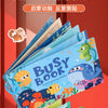 Montessori Toddler Busy Book with Matching Games