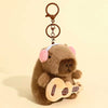 Kawaii Capybara Plush Keychain Charm