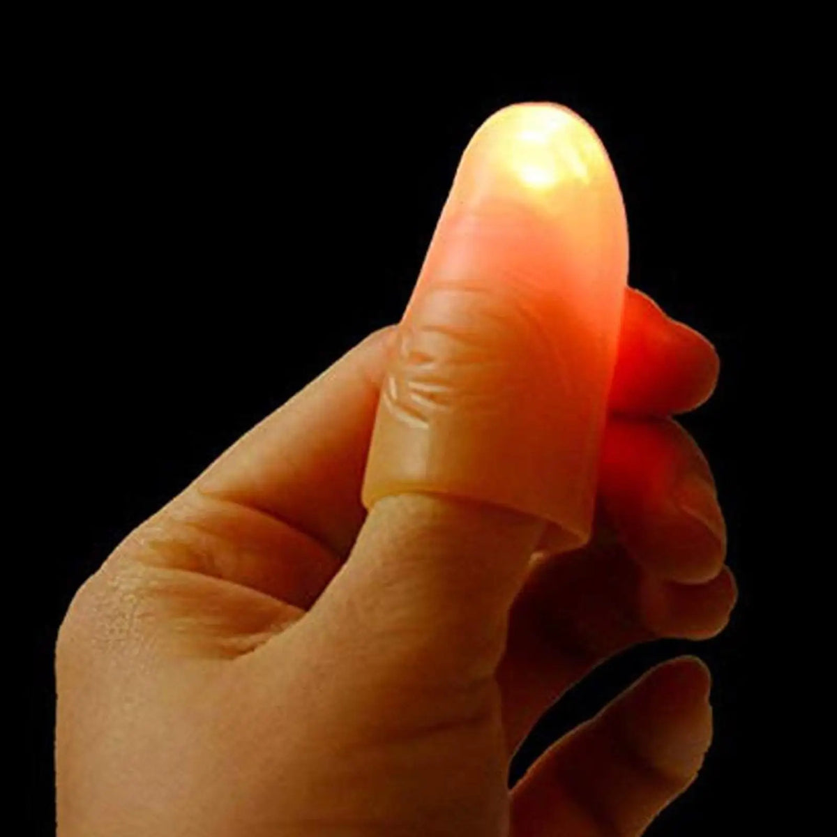 LED Flashing Finger Tips for Magic Tricks and Party Pranks