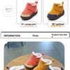 A collection of M1 winter boots in brown, navy blue, orange pink, and yellow, shown in various color variations.