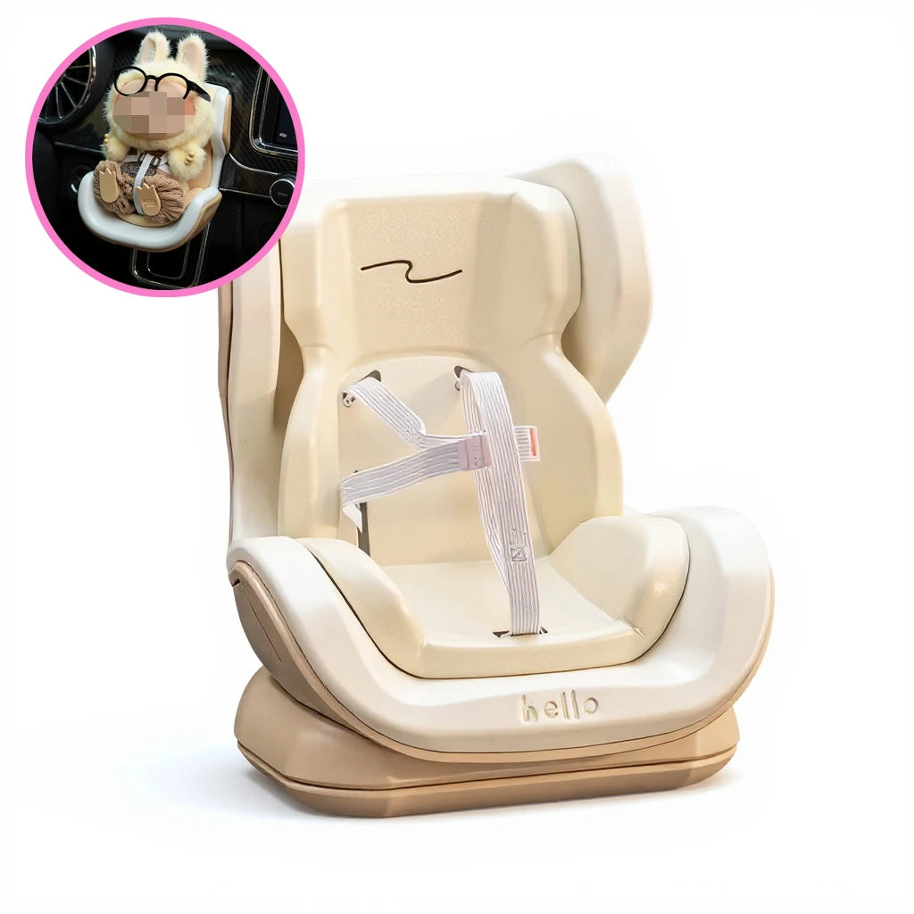 Labubu Car Seat Companion – Sitting Edition for Fans