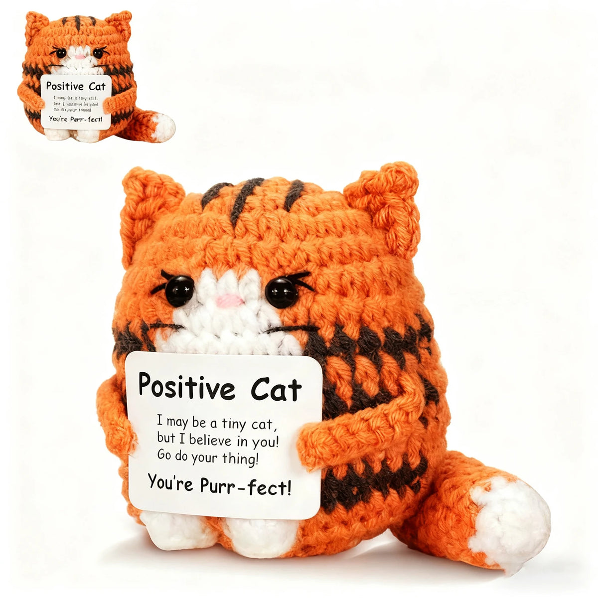 Positive Energy Crochet Animal Gift