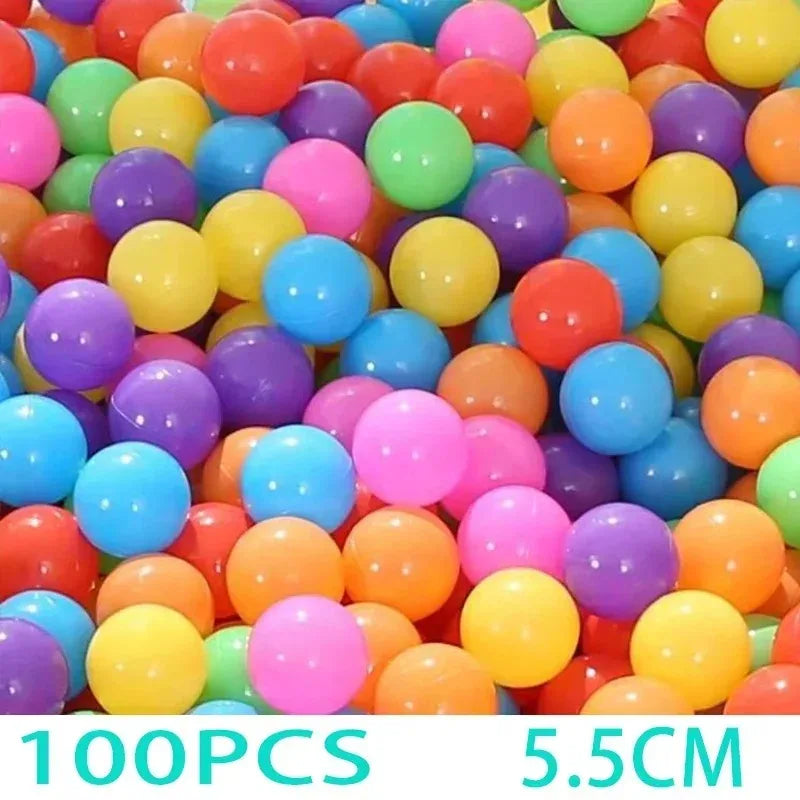 Colorful Soft Play Balls for Ball Pits & Sensory Fun (100-Pack)