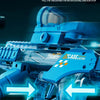 Electric Water Gun with Long-Range Shooting and Light Effects