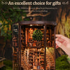 DIY Wooden Book Nook Kit — Miniature Dollhouse 3D Puzzle Bookend