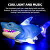 Interactive Electric Shark Toy with Music and Lights