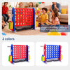 4-in-1 Giant Outdoor Game Set with Basketball Hoop & Ring Toss