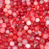 Mixed Glass Beads in Assorted Sizes for Jewelry Making