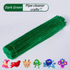 100-Piece Chenille Stem Pipe Cleaners for Crafts & Decor