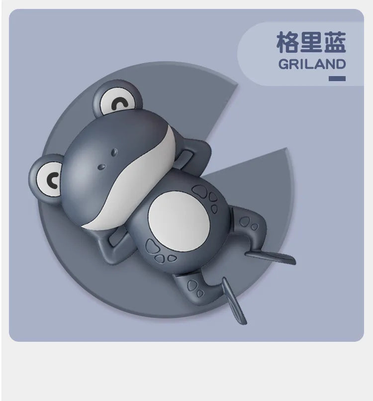 Frog Swimming Wind-Up Bath Toy for Kids