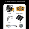 1:64 Scale Remote Control Engineering Vehicle with Lights and Sounds