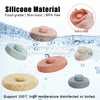 Soft Silicone Stacking Rings for Toddlers – Montessori Sensory Teether Toy Set