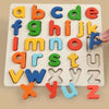Wooden Montessori Number Puzzle & Sorting Toy