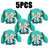 Hatsune Miku Plush Doll – Cute 20cm Anime Sitting Figure