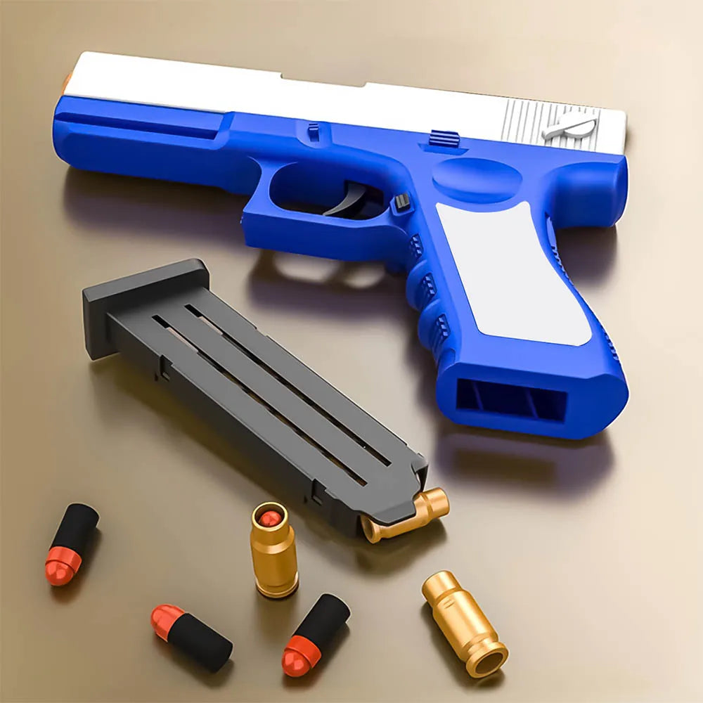 Foam Dart Blaster Toy Gun with Soft Bullets