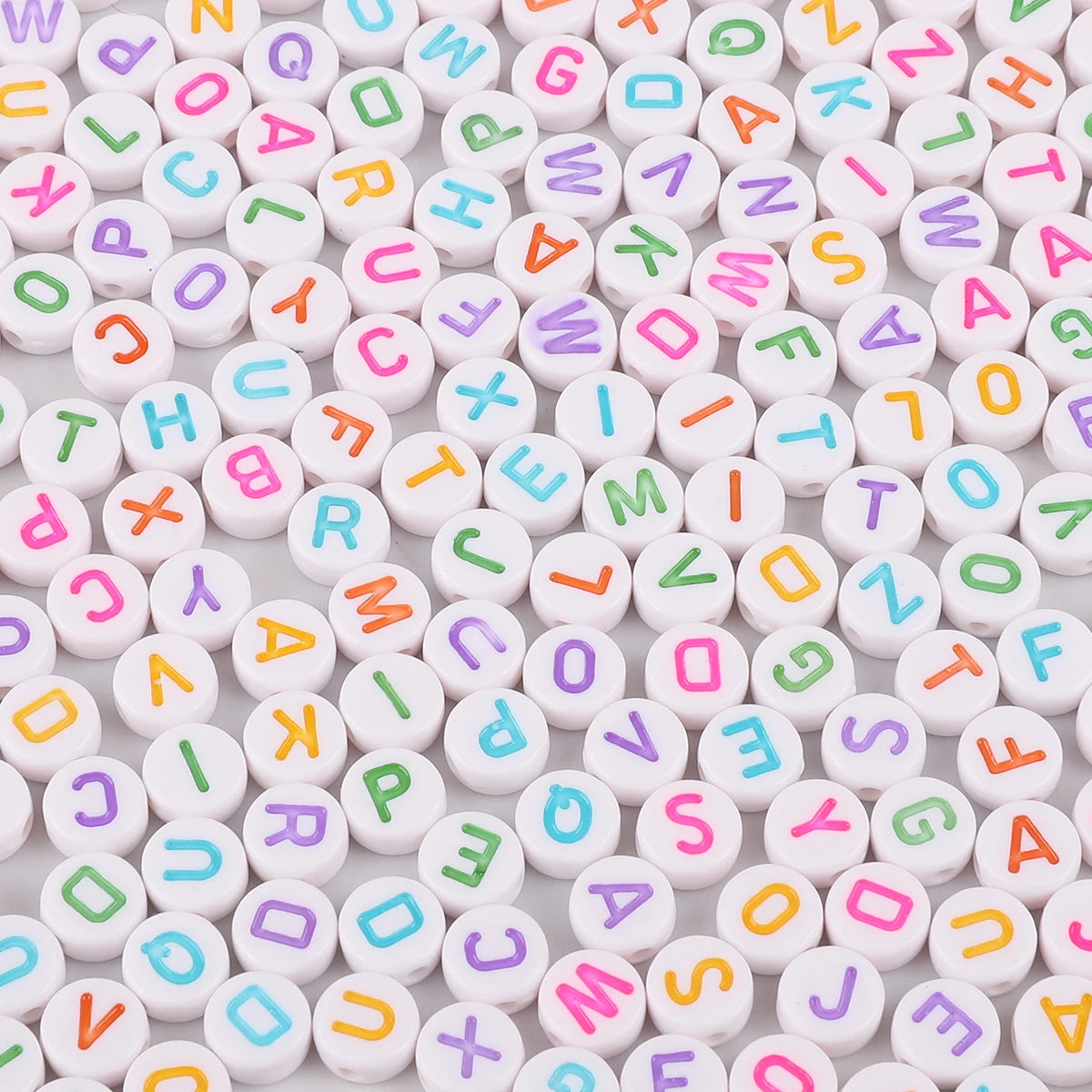 Acrylic Alphabet Letter Beads Kit for Jewelry Making