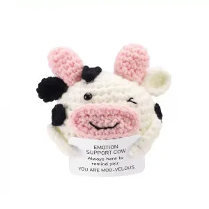 Handmade Crochet Emotional Support Animal Decor