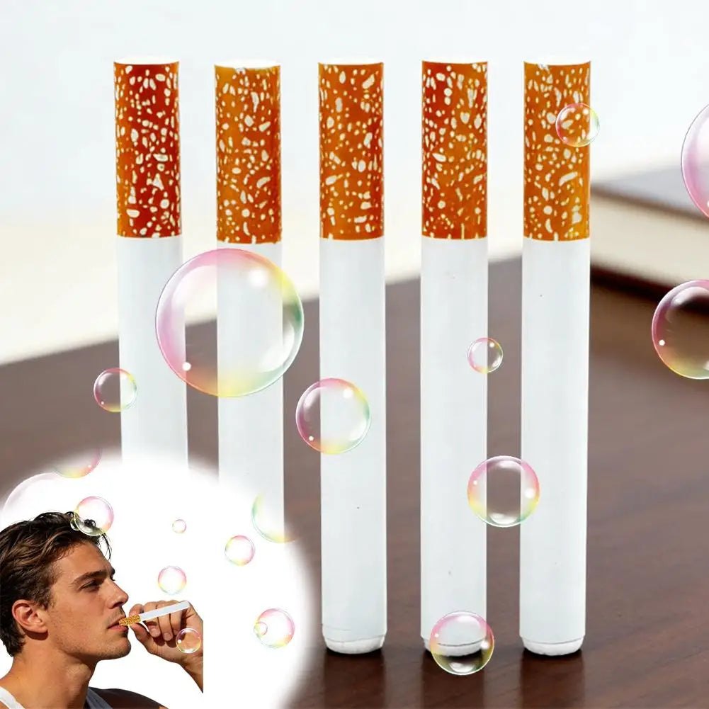 Novelty Cigarette Bubble Blower Toy