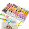20mm Daisy Silicone Beads for DIY Jewelry & Crafts