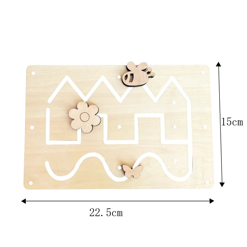 Montessori Busy Board DIY Accessories for Kids