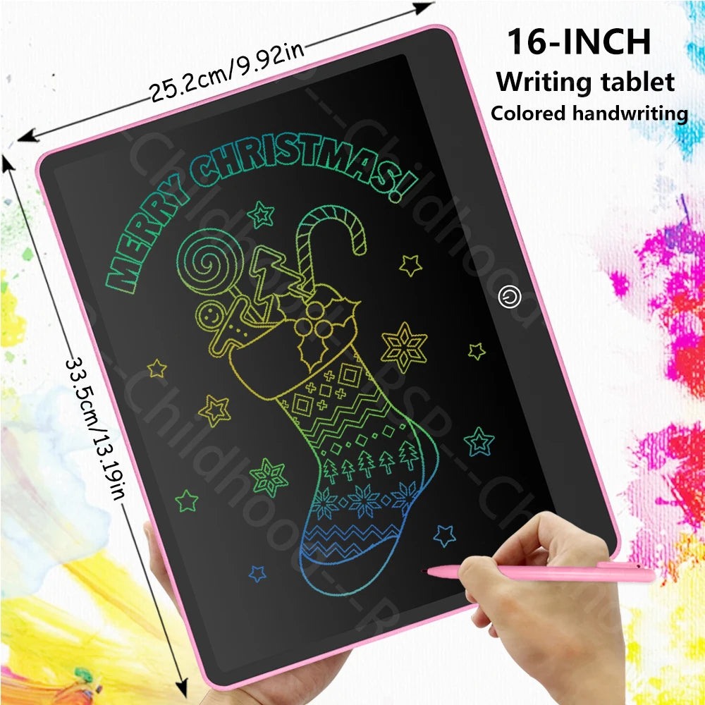 LCD Writing Tablet for Kids – 10 Inch Reusable Drawing Pad