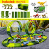 Dinosaur Climbing Track Car Set with Magic Flexi-Roads