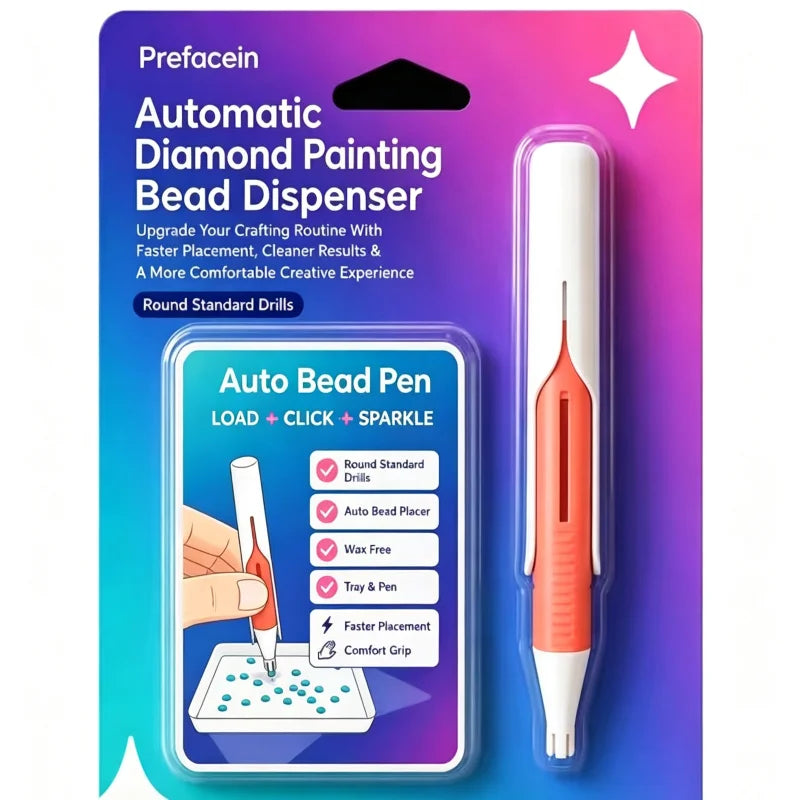 Ergonomic Diamond Painting Pen with Precision Tip