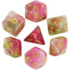 7-Piece Multicolor Polyhedral Dice Set for RPG and Tabletop Games
