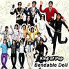 Michael Jackson Bendable Poseable Plush Doll