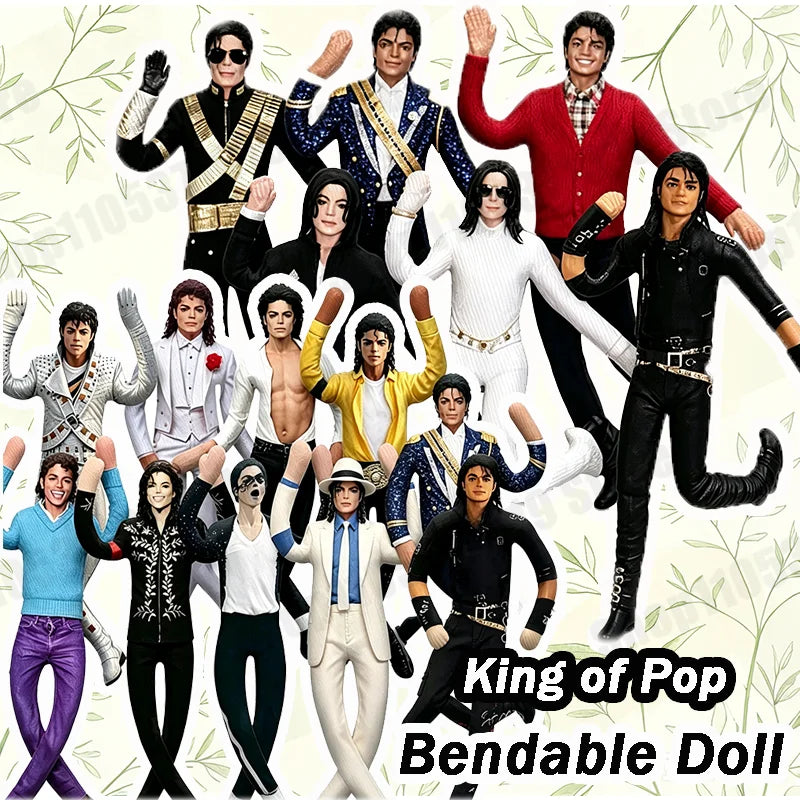 Michael Jackson Bendable Poseable Plush Doll