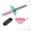 Squid Game Style Dagger Necklace Set (4-Pack)