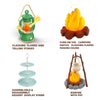 Interactive Kids Camping Playset with Light & Sound Effects