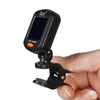 Rotatable Clip-On Tuner with LCD Display for Guitar, Bass, Ukulele & More