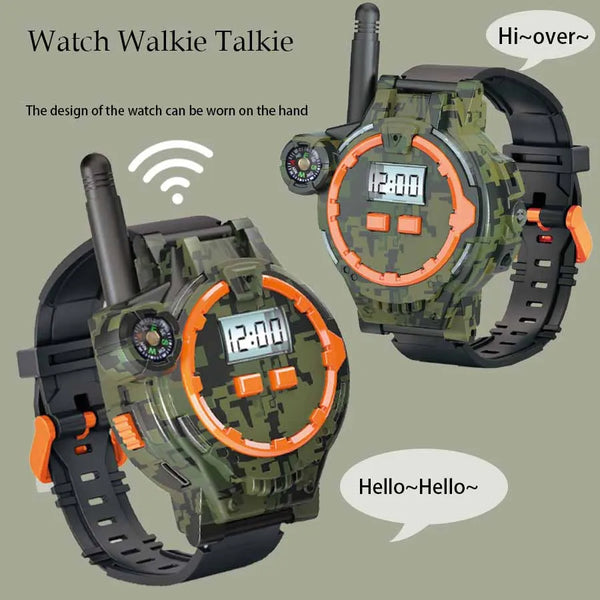 Kids Walkie-Talkie Watch Toy with Two-Way Radio