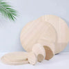 Round Solid Wood Sheets for DIY Crafts and Home Decor