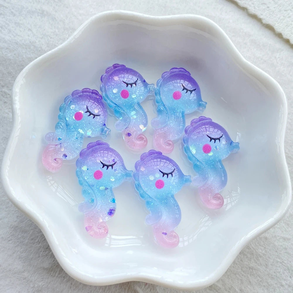 Ocean-Themed Resin Charms for Crafts & DIY Jewelry