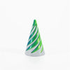 3D Printed Spiral Cone Passthrough Pyramid Sculpture
