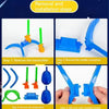Glowing Stomp Rocket Launcher for Kids – Outdoor Step-to-Launch Toy with Soft Foam Tip