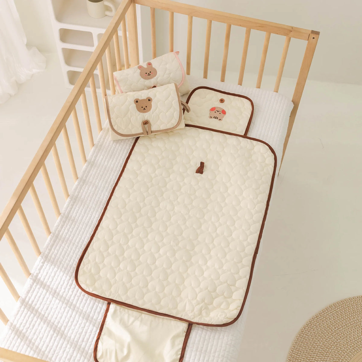 Foldable Waterproof Diaper Changing Pad for Babies