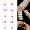Unicorn Party Activity Kit with Bracelets, Rings, Tattoos, Stickers, and Puzzle